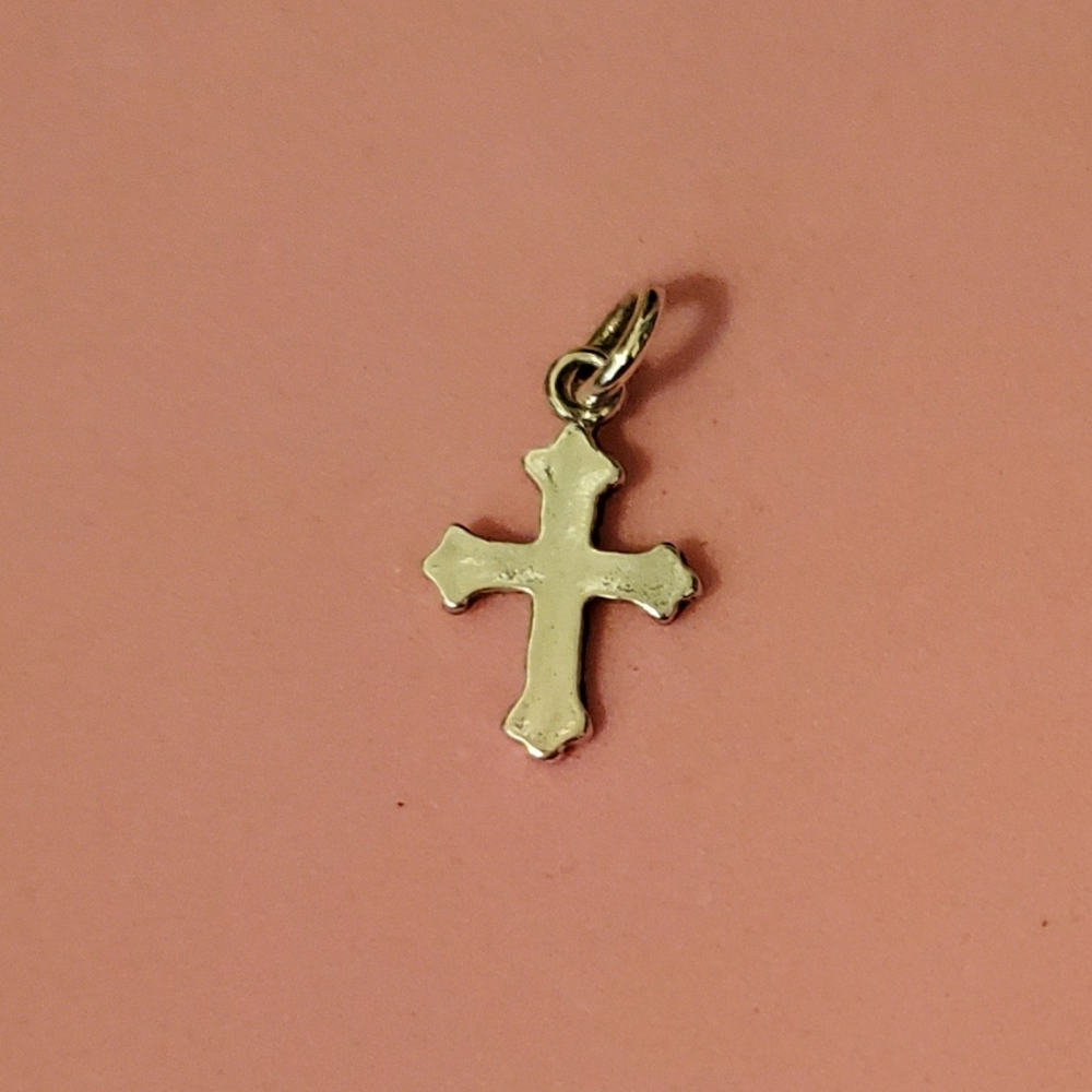 Sterling Silver Cross Charm